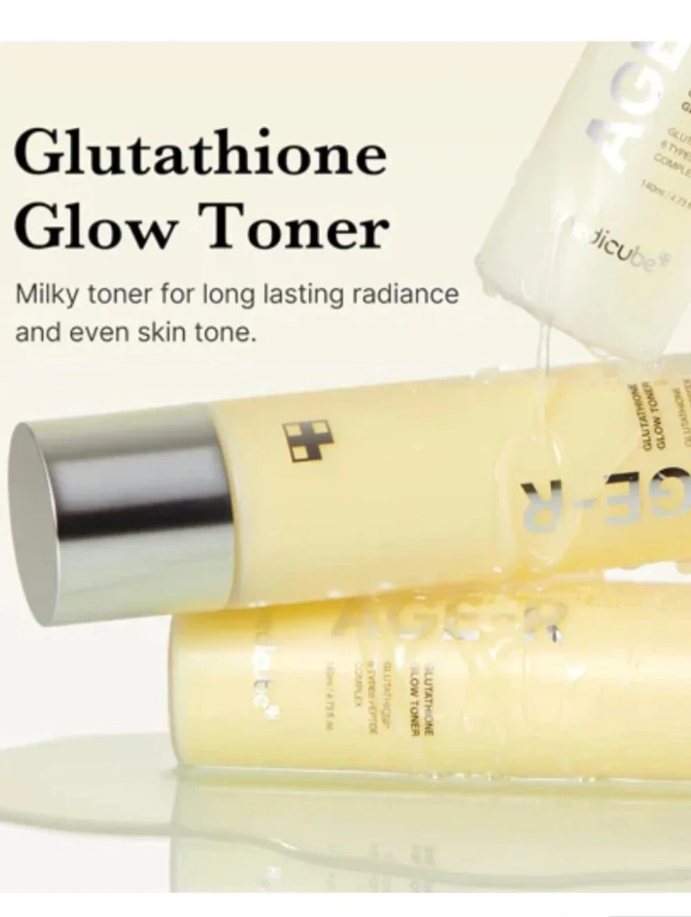 ❤️ AGE-R Glutathione Glow Toner Medicube
